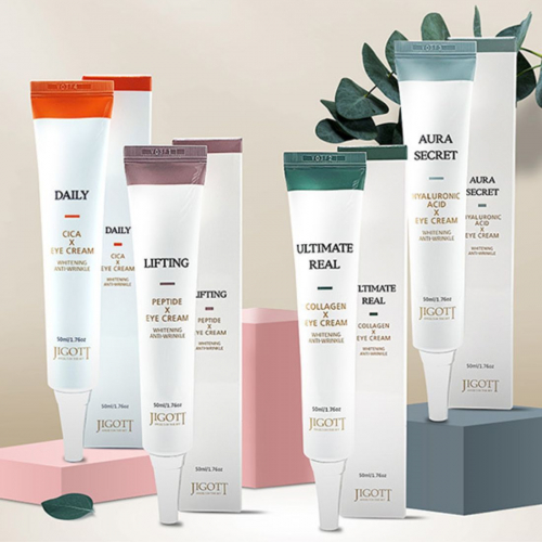 Jigott Кpем для кожи век с коллагеном / Ultimate Real Collagen Eye Cream, 50 мл