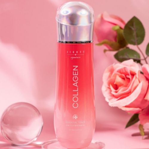 Jigott Набор увлажняющих средств для лица: тонер, эмульсия, крем / Signature Collagen Essential Skin Care 3 Set
