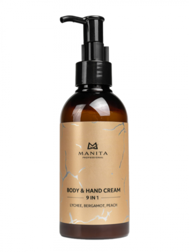 Manita Professional Парфюмированный крем для рук и тела / Lychee, Bergamot, Peach, 150 мл