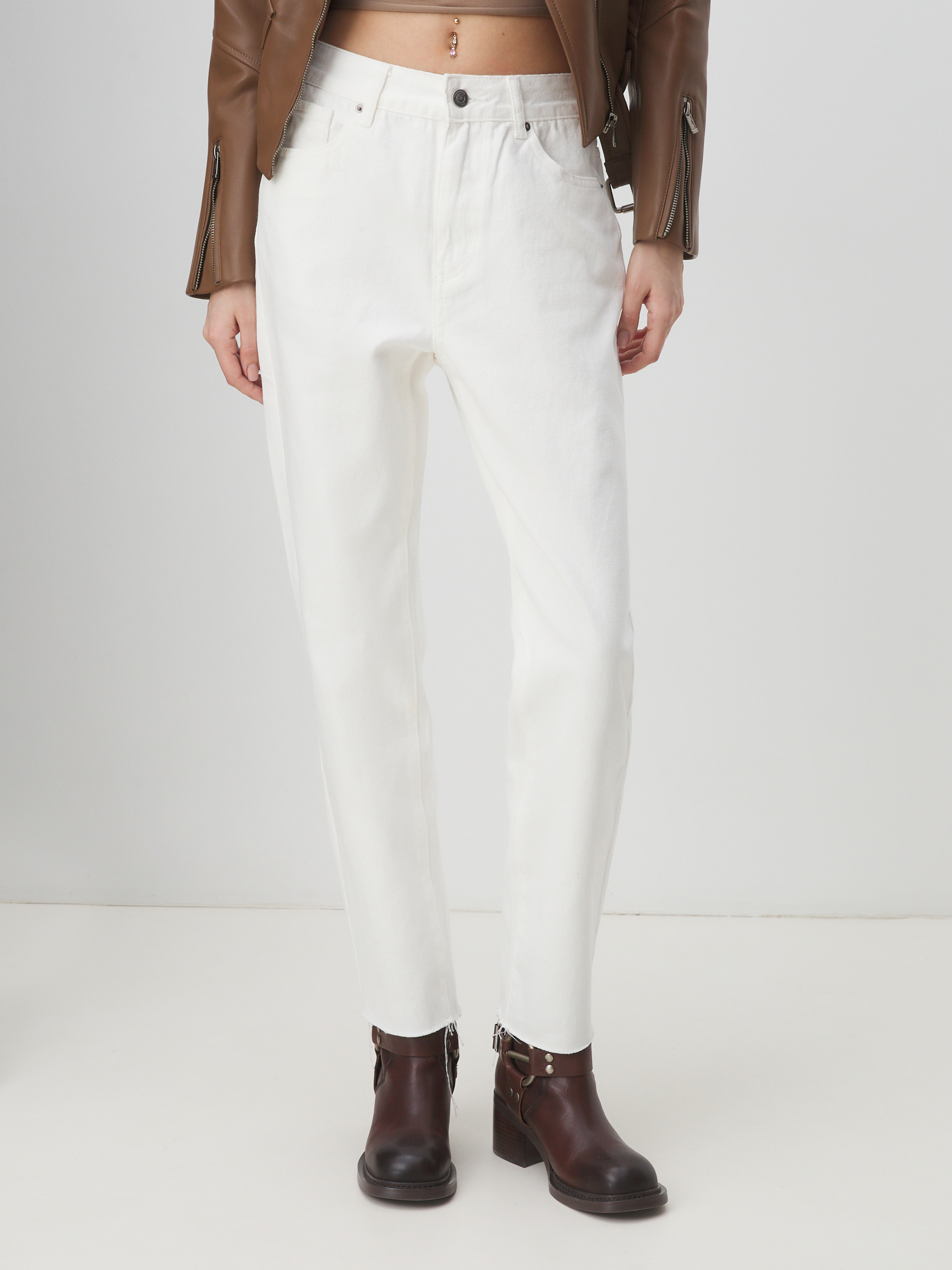 Женские джинсы мом MAISON DAVID