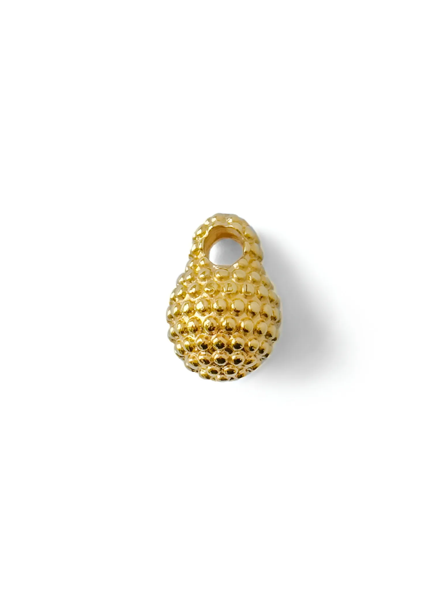 Серебряная подвеска-основа «Матрешка» bubble gold
