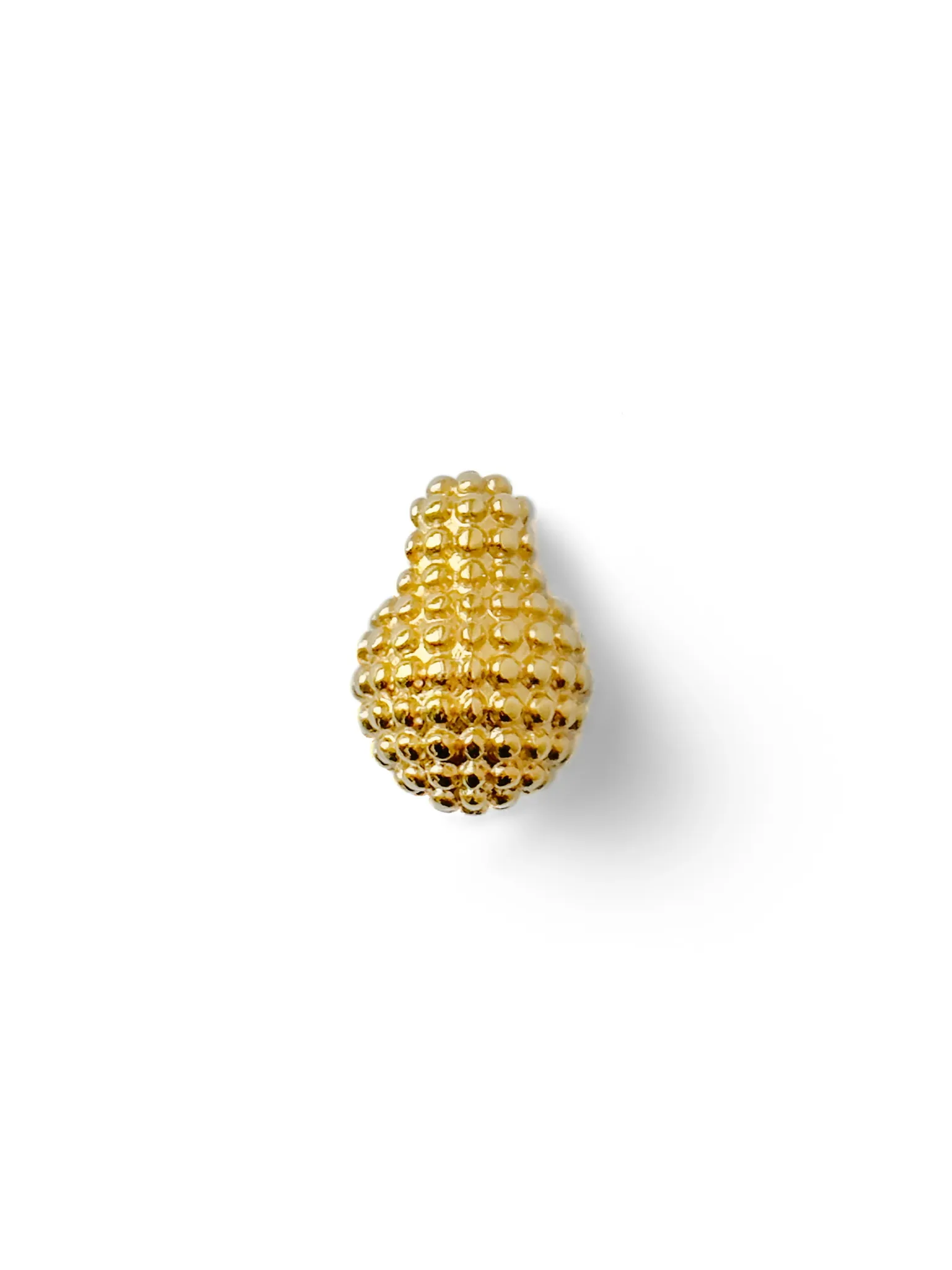 Серебряная подвеска-основа «Матрешка» bubble gold