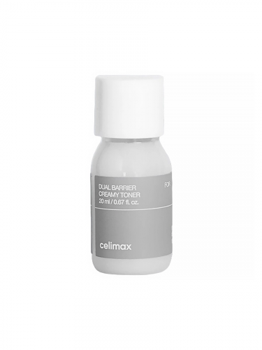 Celimax Барьерный кремовый тонер с комплексом церамидов Dual Barrier Creamy Toner 20 мл