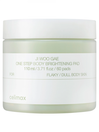 Celimax Осветляющие пэды для тела с PHA-кислотой Ji Woo Gae One Step Body Brightening Pad 60 шт