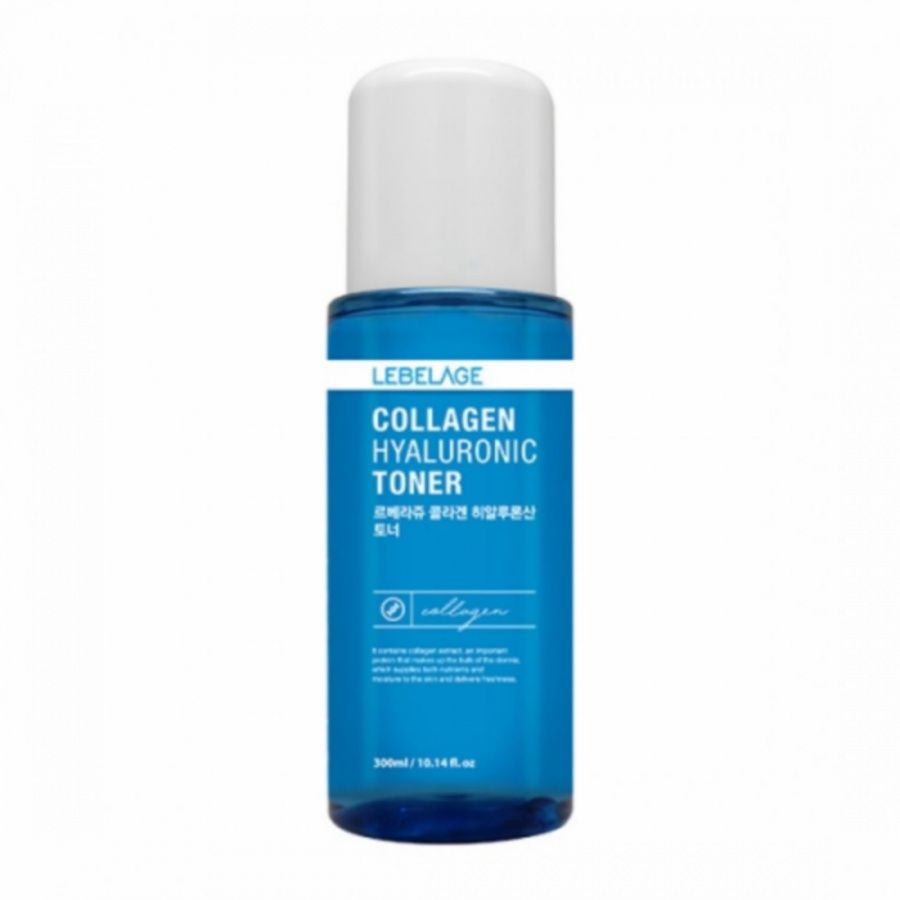 Lebelage Тонер для лица коллагеновый с гиалуроном / Collagen Hyaluronic Toner, 300 мл