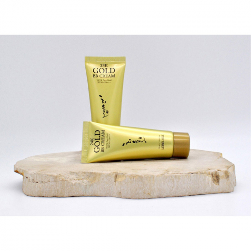 Lebelage Уценка ВВ-крем омолаживающий c экстрактом золота / 24k Gold BB Cream Spf 50+ Pa+++, 30 мл