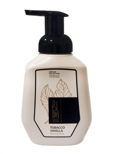 BeOn Парфюмированное мыло-пенка для рук / Royal «Tobacco Vanilla», 280 мл