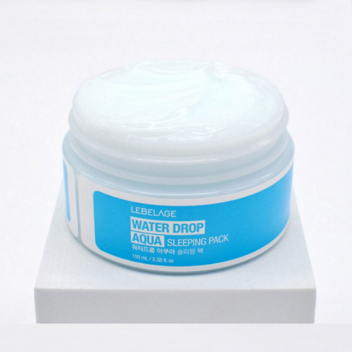 Lebelage Увлажняющая ночная аква-маска для лица / Water Drop Aqua Sleeping Pack, 100 мл