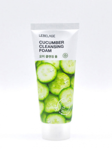 Lebelage Пенка для умывания с экстрактом огурца / Cucumber Cleansing Foam, 100 мл