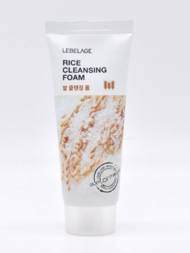 Lebelage Пенка для умывания с экстрактом риса / Rice Cleansing Foam, 100 мл