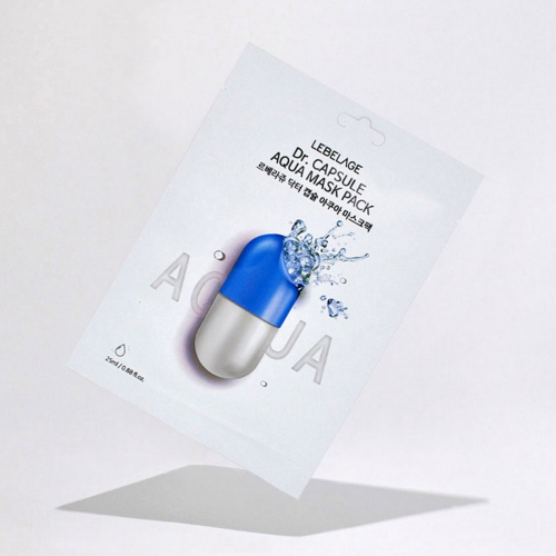 Lebelage Уценка Тканевая маска с морской водой / Dr. Capsule Aqua Mask Pack, 25 мл