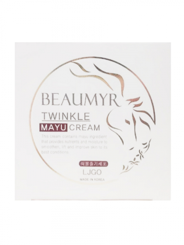 BEAUMYR Питательный крем для лица с экстрактом лошадиного жира / Twinkle Mayu Cream, 100 г
