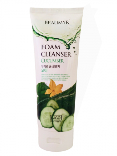 BEAUMYR Пенка для умывания с экстрактом огурца / Cucumber Foam Cleansing, 180 мл