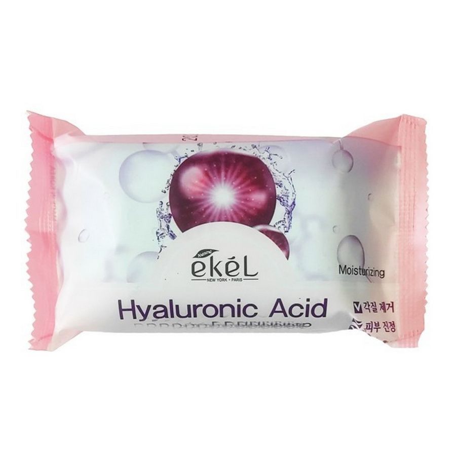 Ekel Косметическое пилинг-мыло для лица и тела с гиалуроновой кислотой / Hyaluronic Acid Peeling Soap, 150 г