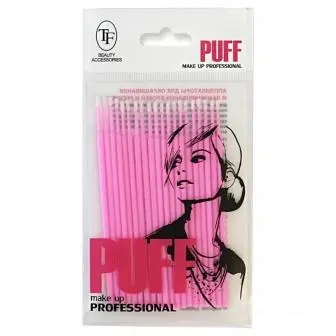 Triumpf CTT-56 Аппликаторы (10 шт) для окрашивания и ламинирования бровей и ресниц PINK. 12