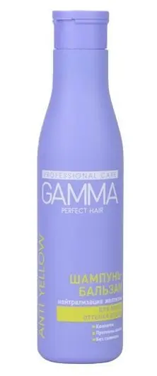 СВОБОДА GAMMA Perfekt Hair Шампунь-бальзам 2в1 для волос оттенка блонд (250мл).6 /1072864/