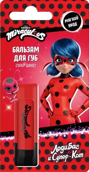 Miraculous Леди Баг и Супер Кот Бальзам для губ