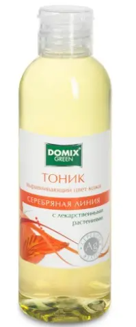 ДОМИКС Green Тоник выравн.цвет кожи с Лек.Растен. и НаноСеребром (Дозат.-200мл).102379 ,12