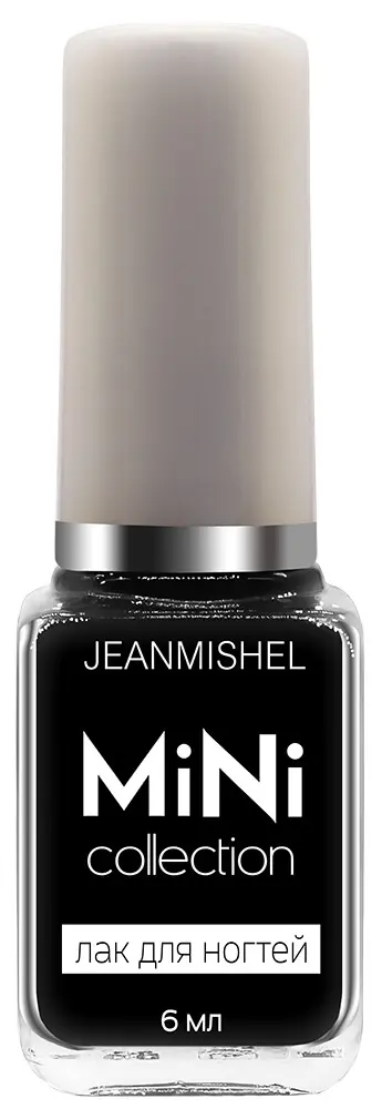 JEANMISHEL Лак д/н МИНИ 6мл set №199 Черный (24шт)