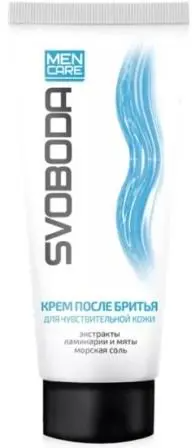 Акция !!! СВОБОДА MEN CARE Крем после бритья д/чувствительной кожи (72г).15 /1082828/