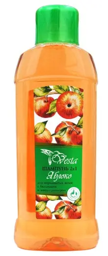 Vesta Шампунь NEW 2 в1 с Бальз. и Кондиц. ЯБЛОКО (1л).12