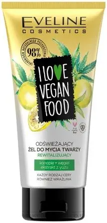 Eveline I Love Vegan Food Пенка д/умывания лица глубокоочищающая (175мл).24