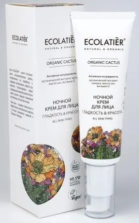 ECL ORGANIC CACTUS Крем для лица Ночной, 50мл. 8 / 863304