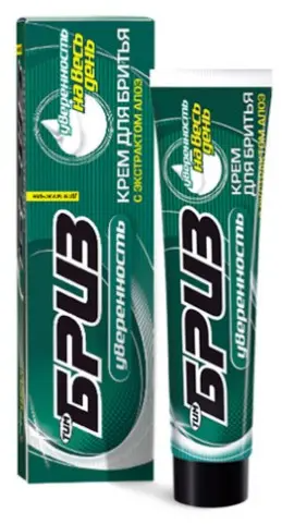 ТимБриз крем для бритья Уверенность алоэ (75мл).16 /851837/