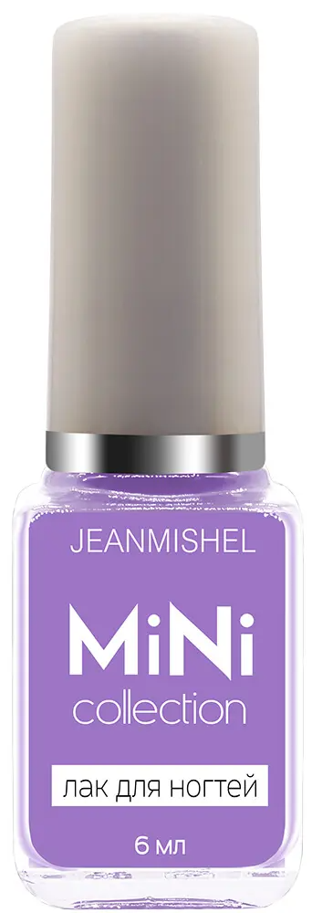 JEANMISHEL Лак д/н МИНИ 6мл set №321 Сиренево белый (*24)