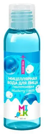 БИГ «Милк» Мини формат (100мл) Мицеллярная вода для лица Гиалуроновая.12 /арт-99373/