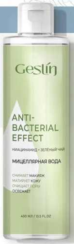 GESLIN ANTI-BACTERIAL EFFECT Мицеллярная вода (400мл).12
