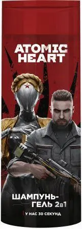 Atomic Heart для мужчин Шампунь-гель освежающий 2в1 (400мл).6 /98055/