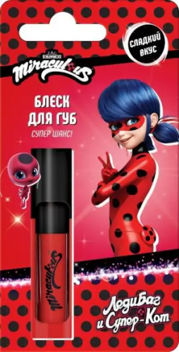 Miraculous Леди Баг и Супер Кот Блеск для губ 