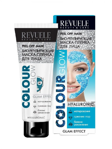 Revuele COLOUR GLOW Маска-Плёнка д/лица био-регулир. (80мл).12 /101074/