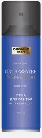 Organic Men Пена для бритья охлаждающая