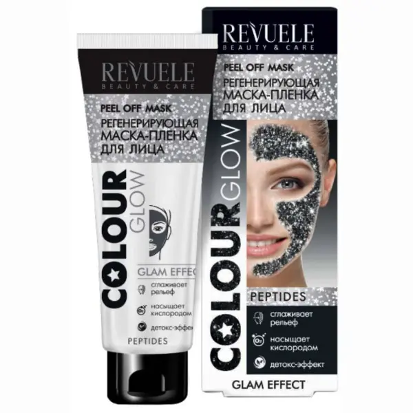 Revuele COLOUR GLOW Маска-Плёнка д/лица регенерирующая (80мл).12 /101043/