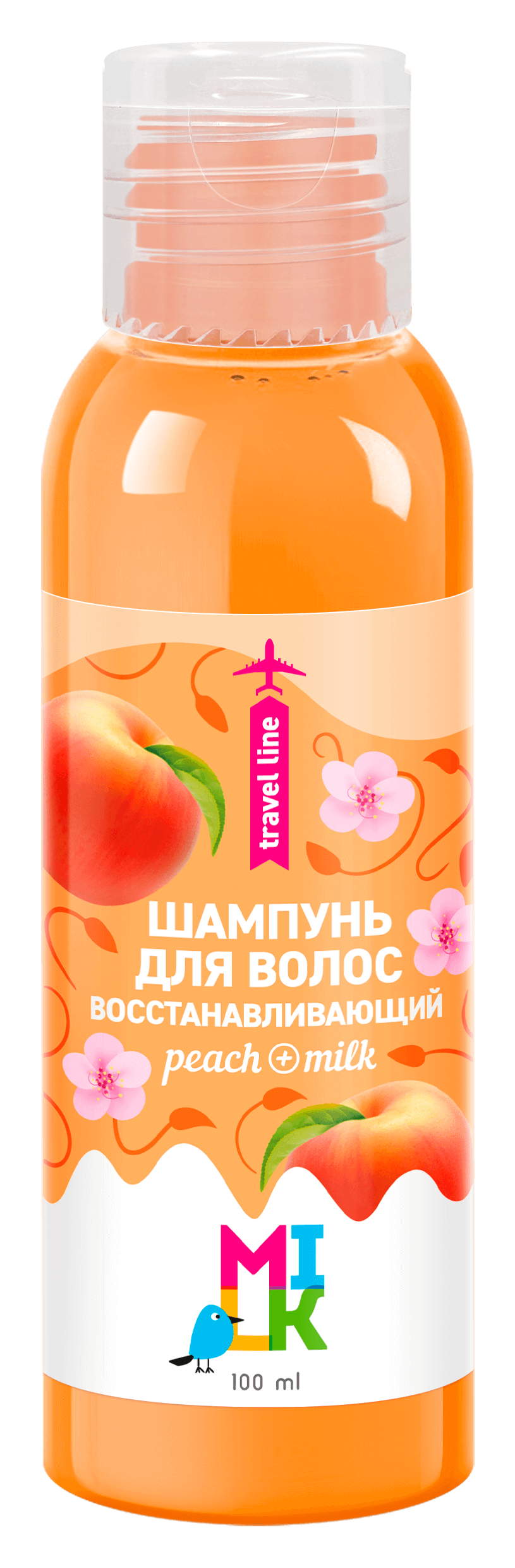 БИГ «Милк» Мини формат (100мл) Шампунь для волос Восстанавливающий.12 /99304/