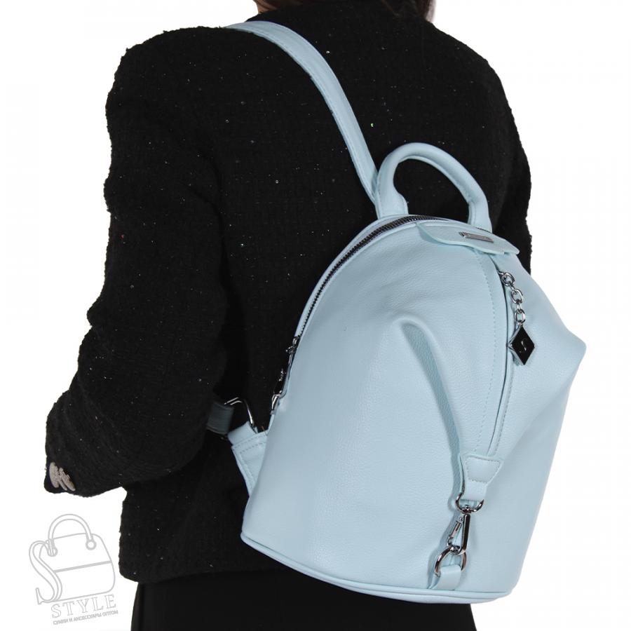 Рюкзак женский 69137-1 blue Velina Fabbiano-Safenta/30