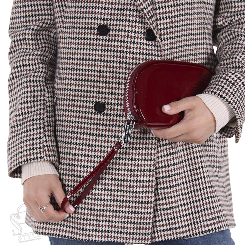 Косметичка 7100-12 wine red Velina Fabbiano-Safenta