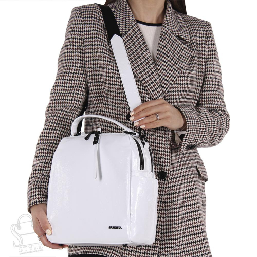 Рюкзак женский 9223L white Velina Fabbiano-Safenta/30
