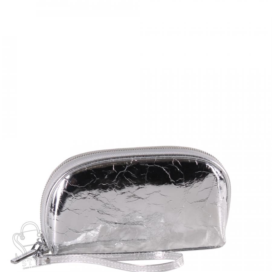 Косметичка 7100-7 metal silver Velina Fabbiano-Safenta