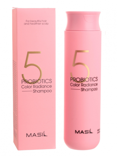 Шампунь для окрашенных волос с пробиотиками MASIL 5PROBIOTICS COLOR RADIANCE SHAMPOO 300ml