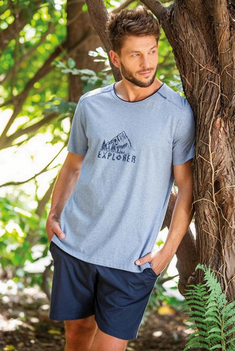 MNS 628 Пижама мужская с шортами