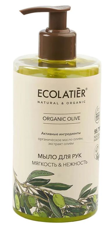ECL Green Мыло д/рук Мягкость & Нежность Organic Olive (460мл).8 /864103