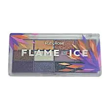 RUBY ROSE Палетка теней для век Flame and ice 12 оттенков НВ-1061
