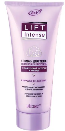 Витэкс Lift INTENSE Сливки д/тела УВЛАЖНЕНИЕ и УПРУГОСТЬ (200мл). 10