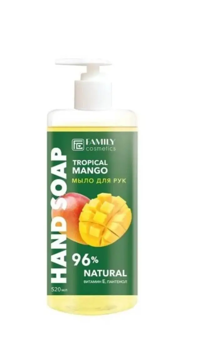 Family cosmetics /FRESH-06/ Fresh Flesh Мыло для рук Тропический манго (520мл).17