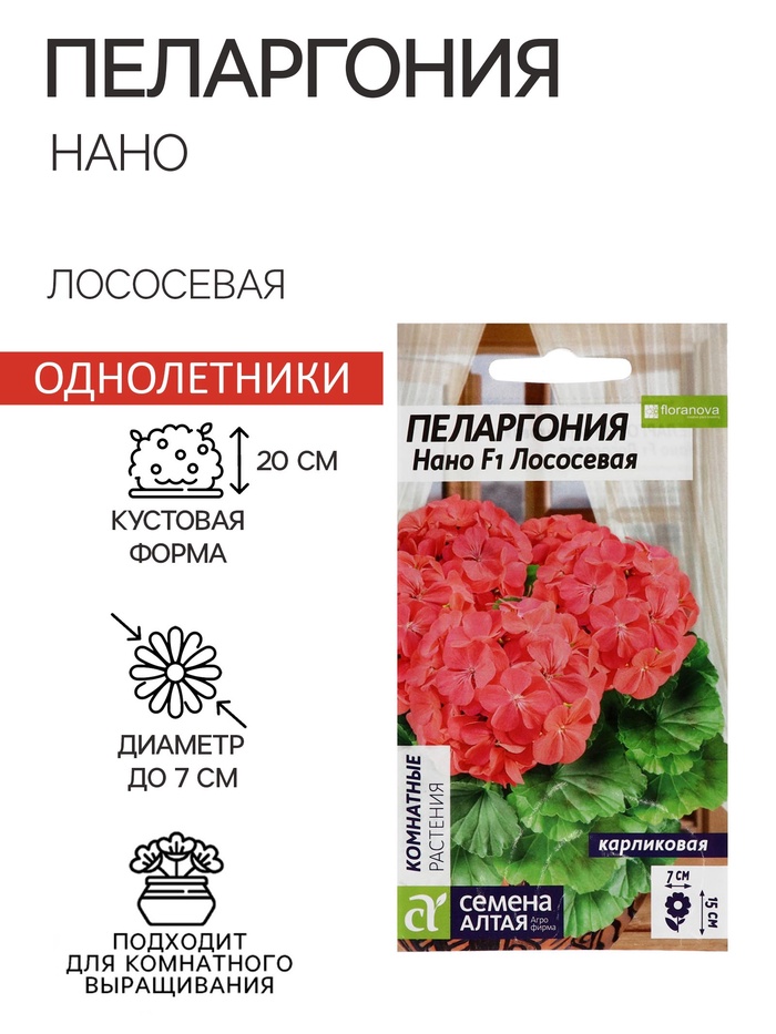 Семена цветов Пеларгония