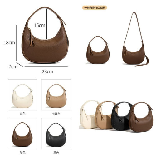 Женская кожаная сумка 9332 BROWN