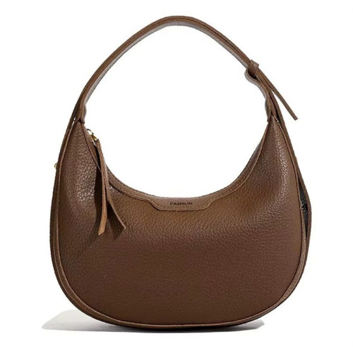 Женская кожаная сумка 9332 BROWN